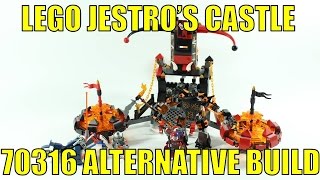 LEGO NEXO KNIGHTS 70316 ALTERNATIVE BUILD JESTROS CASTLE [upl. by Surad]