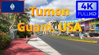 Tumon Guam Virtual Walking Tour 2024  Explore Paradise  Guam USA Walking Tour  4K 60fps [upl. by Krysta]