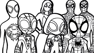 🔴🔴SpiderMan across the spiderverse spidey amazing friends SPIN  PITER PARKER REMASTERED  23 [upl. by Seaver]