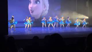 Performing ‘let it go’ during ballet concert [upl. by Colier206]