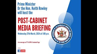 Post Cabinet Media Briefing  Wednesday March 27th 2024 [upl. by Adim175]