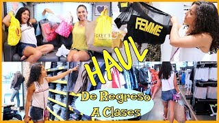 HAUL De Regreso A Clases 🛍  Ropa y Zapatos Para Emily 💁🏻‍♀️  ♡IsabelVlogs♡ [upl. by Vernita]