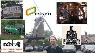 Bakkersmolen Essen openluchtmuseum van stoom [upl. by Wendye]