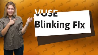 Why is my VUSE pen blinking 10 times [upl. by Yursa]