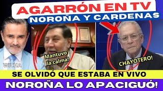 AGARRÓN ÉPICO EN VIVO NOROÑA Y JOSÉ CÁRDENAS [upl. by Aicek]