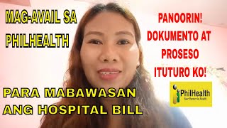 PHILHEALTH AVAILMENT FOR CONFINEMENT  PHILHEALTH BENEFITS FOR HOSPITAL CONFINEMENT [upl. by Etra]