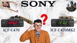 Radio Despertador Sony ICFC470MK2 vs ICFC470  Cual es Mejor [upl. by Gaddi61]