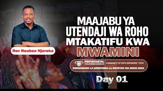 Maajabu Ya Utendaji wa Roho Mtakatifu Ndani ya Mwamini  Rev Reuben Njereka  Part 1  CFDs Taifa [upl. by Fina]