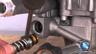 How to replace an unloader valve on your pressure washer pump [upl. by Einnor126]