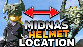 MIDNAS HELMET LOCATION in Zelda BOTW [upl. by Nednerb]