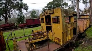 Walking Healesville Tourist Railway Victoria Australia [upl. by Aziram258]