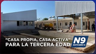 “CASA PROPIA CASA ACTIVA” PARA LA TERCERA EDAD  NOTICIERO 9 [upl. by Fital729]