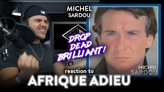 Michel Sardou Reaction Afrique adieu THE BEST THUS FAR  Dereck Reacts [upl. by Niwrek]