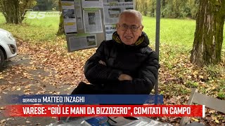 Varese  Giù le mani da Bizzozero comitati in campo [upl. by Euqinehs]