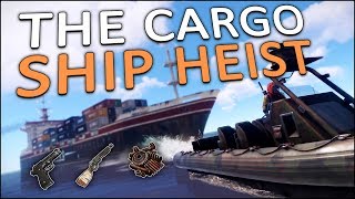 TAKING OVER the CARGO SHIP  Rust Solo 4 [upl. by Gervais]