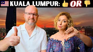 Kuala Lumpur RATED on 10 Factors Our HONEST Review [upl. by Nnylodnewg]