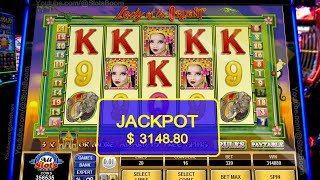 Jackpot on quotLady of the Orientquot AllSlots Online Casino  3000   MICROGAMING CASINO SLOTS [upl. by Nylodnarb]