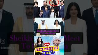 Dubai royal family Dubai Prince sheikh Humdan meet to Uzbekistan assistant ytshorts viral trend [upl. by Eadnus118]