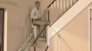 Stannah Curved Stairlift Video [upl. by Enilrac766]