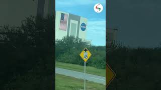 NASA Vehicle Assembly Building shrots shortsfeed NASA building space [upl. by Ydahs]