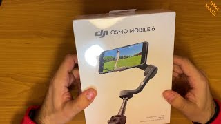 DJI Osmo Mobile 6  Unboxing amp Impresii [upl. by Ileyan592]