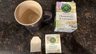 Traditional Medicinals Organic Chamomile and Lavender Herbal Tea Bags [upl. by Molly]