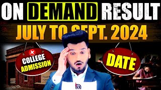 NIOS On Demand 2024 Results Declare Date July to September  Manish Verma [upl. by Enenaej]