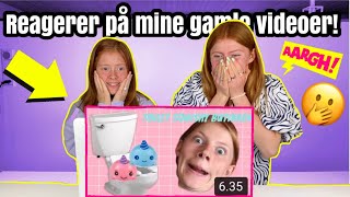 REAGERER PÅ MINE GAMLE VIDEOER Toilet squishy butikken Emmes kreaverden [upl. by Tobiah737]