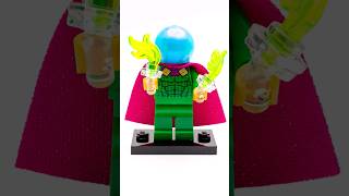 LEGO® Mysterio Minifigure from SpiderMan movie speedbuild stopmotion [upl. by Nemajneb]