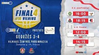 LIDLMKL U17 A div vaikinų pusfinalis  Vilniaus KM I –Sostinės KM I„Funtastiklt“ [upl. by Larkins]