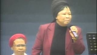 Mam Thabisile Mahlaba  quotI can not come downquot  Gods Army Crusade [upl. by Odanref]