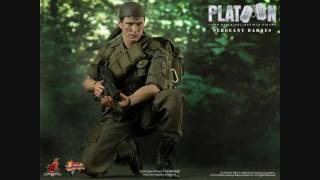 The Hot Toys Platoon 16th scale Sergeant Barnes Collectible Figure [upl. by Marriott]