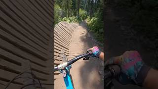 Sun Peaks Sunny Days  mtb shorts ride downhill mtblife [upl. by Ahsirt]