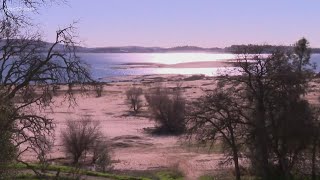 Folsom Lake water level low dried up due to lack of rain [upl. by Iduj]