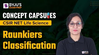 Raunkiaers Classification  Concept Capsules  Farida Maam  BYJUS Exam Prep [upl. by Drarrej]