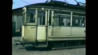 KarlMarxSadt  Straßenbahn  Chemnitz Rottluff 1988 [upl. by Llerdnod]