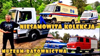 ratuje kolekcję samochodów Muzeum Ratownictwa w Krakowie [upl. by Eniawtna]