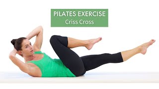 Pilates Exercise Criss Cross  Pilates Anytime [upl. by Malvie]