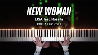 LISA  NEW WOMAN feat Rosalía  Piano Cover by Pianella Piano [upl. by Dorrehs]