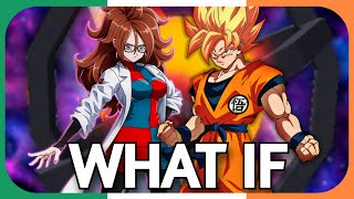 WHAT IF Goku Married Android 21 part 1 [upl. by Marquita]