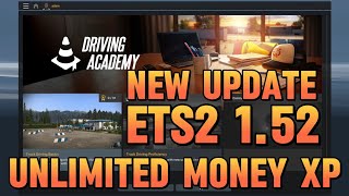 Unlimited Money xp Mod New Update Driving Acadmy 152 euro truck simulator 2 gameplay ets2 [upl. by Flam]