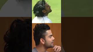 Virat kohli tells why Dhoni cut his long hair  Team India  Cricket [upl. by Nosyk]