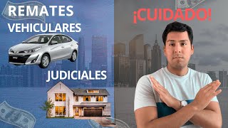 La Verdad de los Remates Judiciales🏡 y Vehiculares🚘 NO TE LO DICEN👇 [upl. by Cesya579]