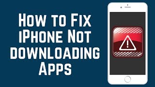 iPhone Wont Download Apps Try These 9 Easy Fixes [upl. by Alvis]