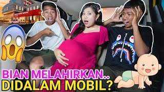 GAWAT BIAN MELAHIRKAN B4YI DIDALAM MOBIL😱  Mikael TubeHD [upl. by Lati654]