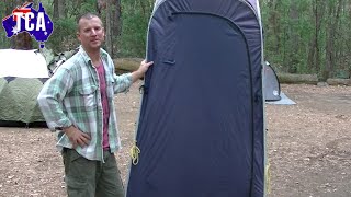 How to fold a pop up shower tent [upl. by Hertha]