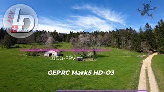 GEPRC Mark5HD O3 LuDuFPV [upl. by Haimehen]