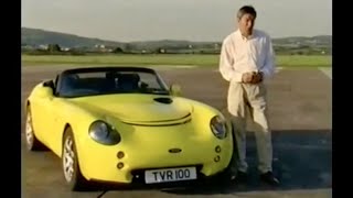 2001 Tiff Needell TVR Tamora Group Test [upl. by Assirrem544]