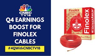 Finolex Cables Q4 Revenue Up 14 Driven By Growth In Electrical Cable Segment  CNBC TV18 [upl. by Ettore]