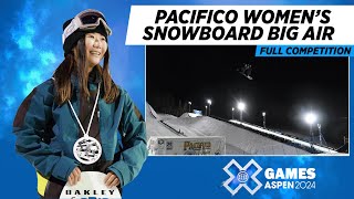 Pacifico Women’s Snowboard Big Air FULL COMPETITION  X Games Aspen 2024 [upl. by Elizabet]